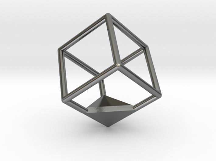 Cube Pendant 3d printed Cube Pendant - Render