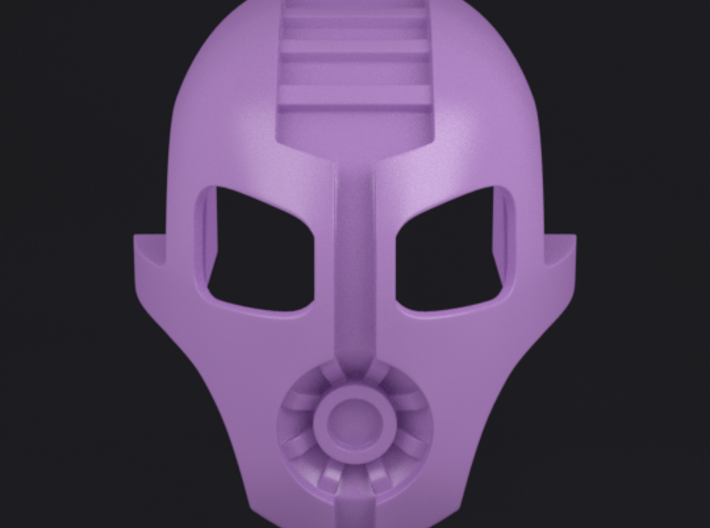 Kanohi Ikukhu, Mask of Undeath 3d printed 