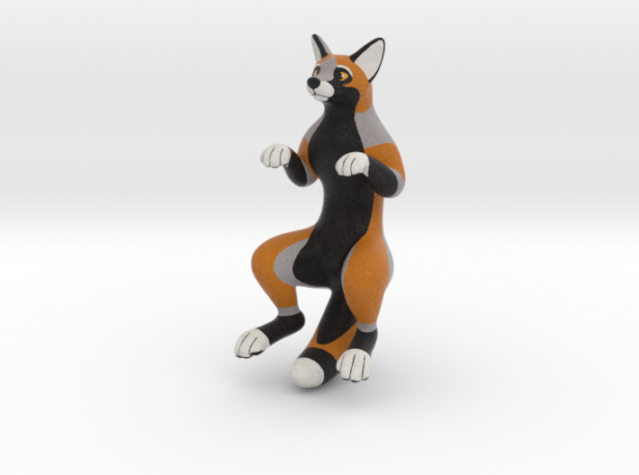PlushLife Cross-fox 2020 LIGHT GRAY 3d printed
