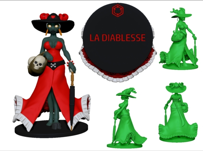 LA_DIABLESSE_75.33mm 3d printed