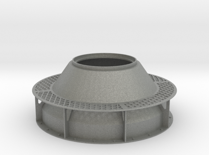 1:16 Scale DShK dual open turret Base 3d printed