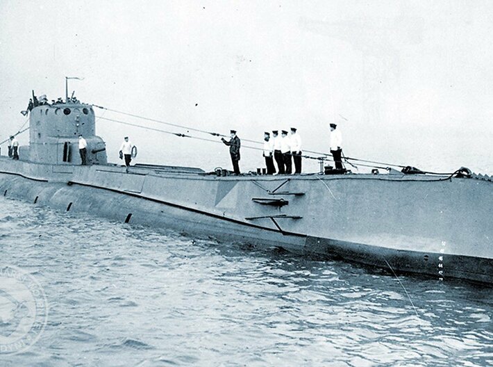 Nameplate ORP Orzeł 3d printed Orzel-class submarine ORP Orzel.