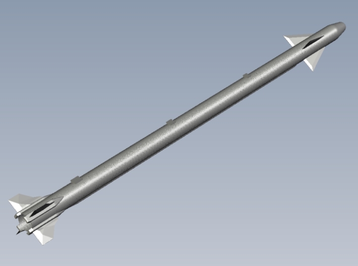 1/18 scale Raytheon AIM-9X Sidewinder missiles x 3 3d printed 