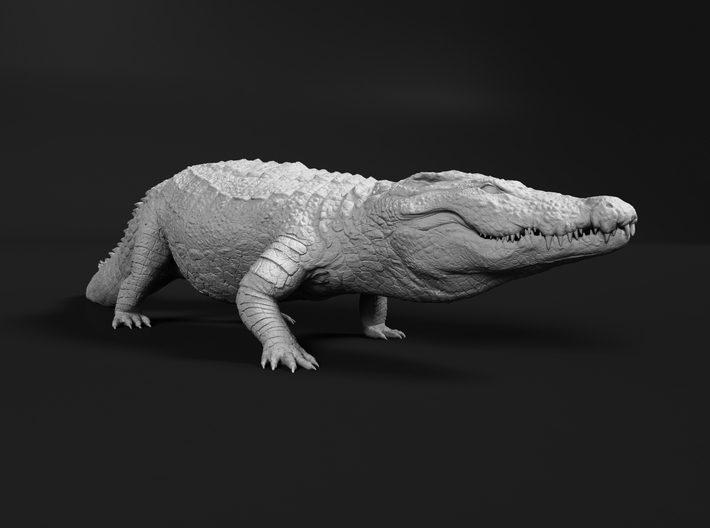 Nile Crocodile 1:48 High Walk 3d printed