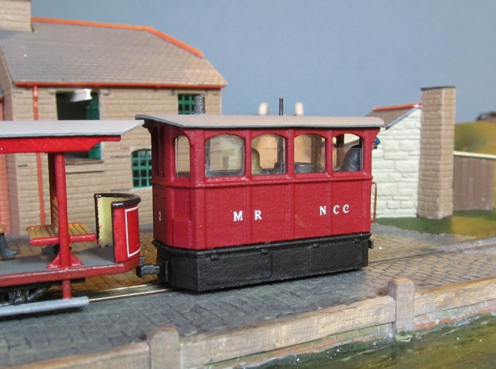 009 Steam Tram Engine Body 3d printed 