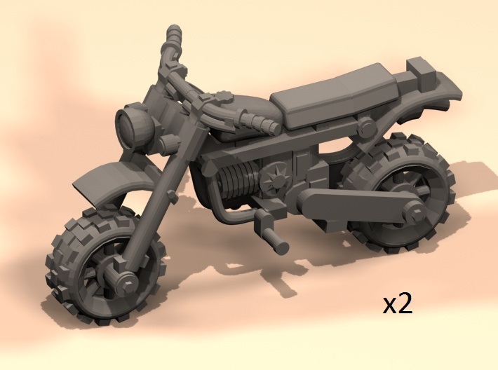 28mm Moped light (X2) 3d printed