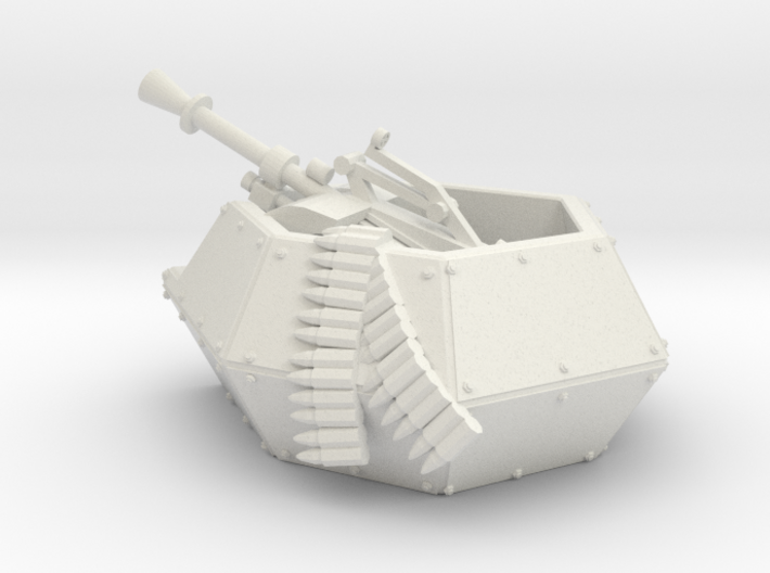 Panzer Buggy AA Gun with Ammo 3d printed 