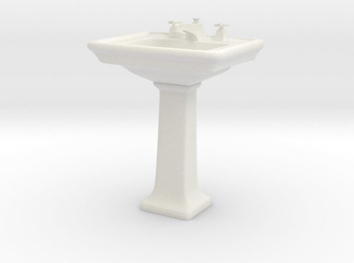Toilet Sink 03. 1:6 Scale 3d printed