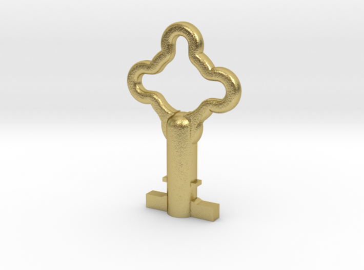 Key for Eagle double latch #10 3d printed