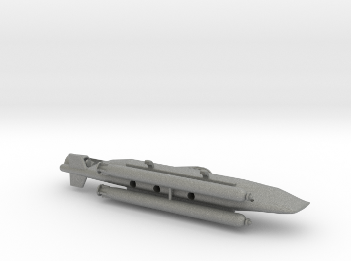 Midget Submarine Type XXVII B5 &quot;Seehund&quot; 1/144 3d printed