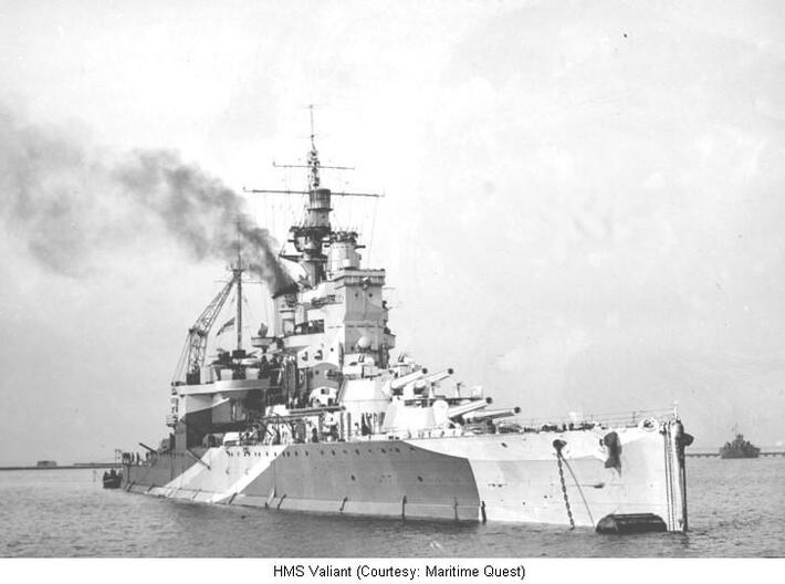 Nameplate HMS Valiant 3d printed Queen Elizabeth-class battleship HMS Valiant.