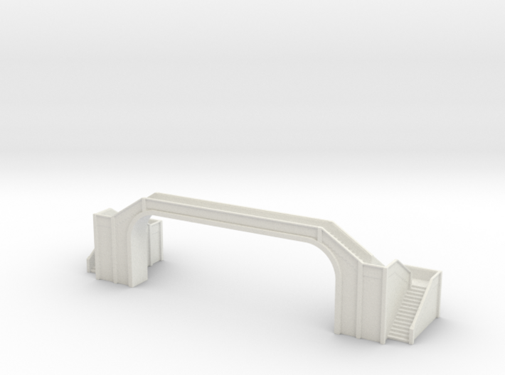 Railway Foot Bridge long 1/200 3d printed