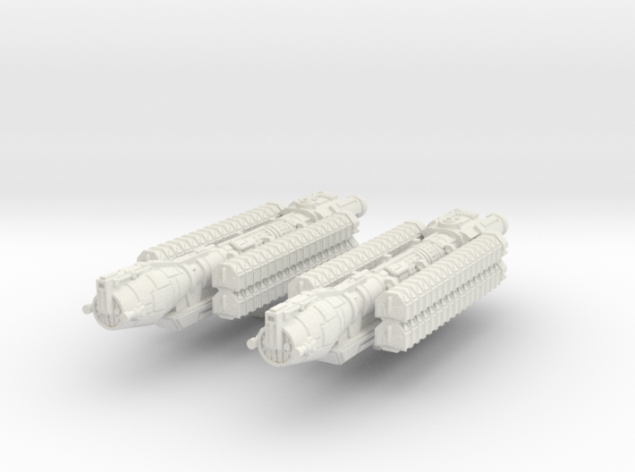 (Armada) 2x Mining Guild Freighter 3d printed 