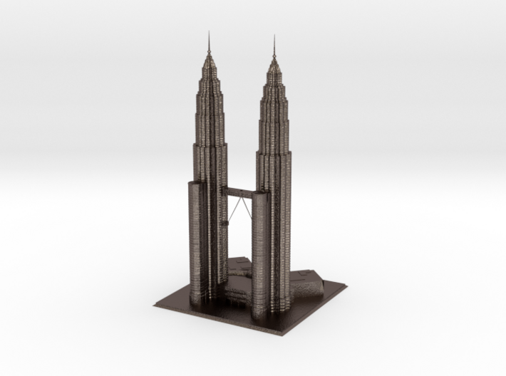 Petronas Twin Tower 3d printed