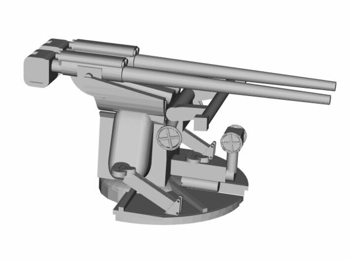 3,7 cm S.K. C/30 KM FlaK AA gun for Heller 1:400  3d printed 