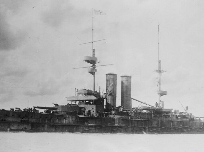 Nameplate HMS New Zealand 3d printed King Edward VII-class battleship HMS New Zealand.