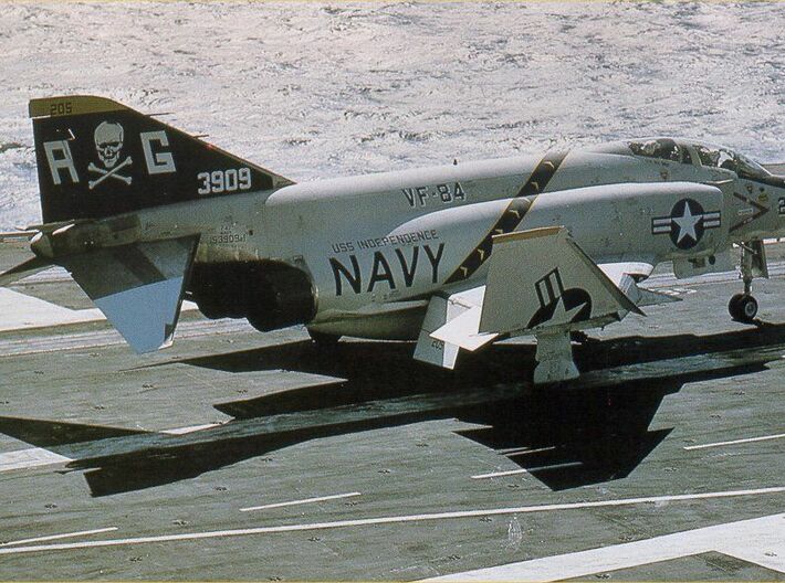 Nameplate F-4J Phantom II 3d printed 
