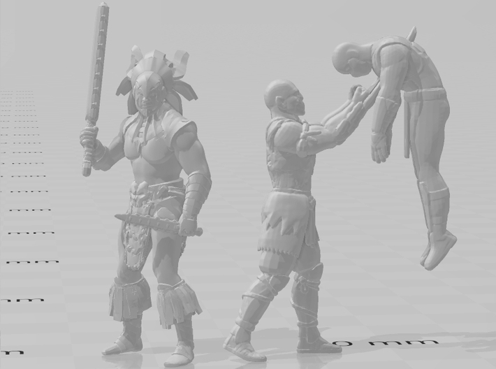 Shao Kahn MK11 miniature model fantasy games dnd (RL7M6GR6D) by