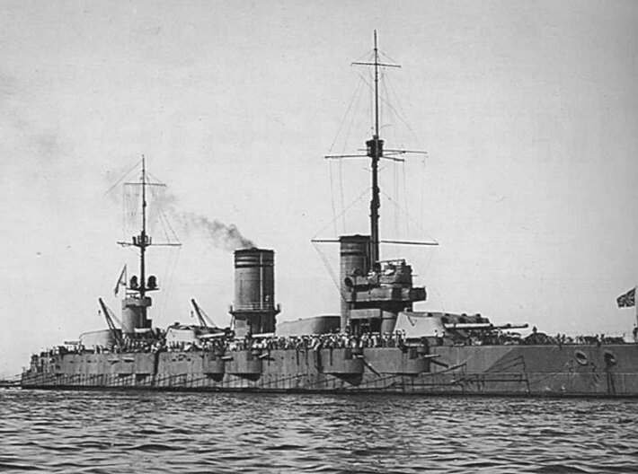 Nameplate Севастополь (Sevastopol in Cyrillic) 3d printed Gangut-class battleship Sevastopol. 