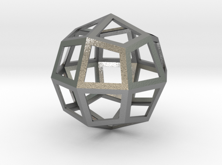 Icositehedron Pendant 3d printed