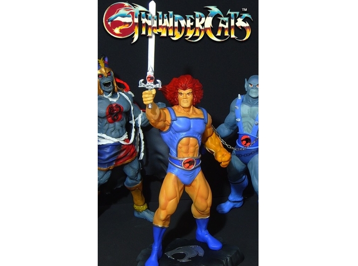 Thundercats Lion-o miniature model fantasy dnd rpg 3d printed 