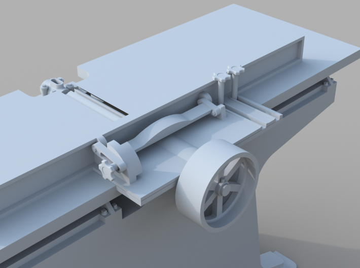 Planer/Jointer O scale 3d printed 