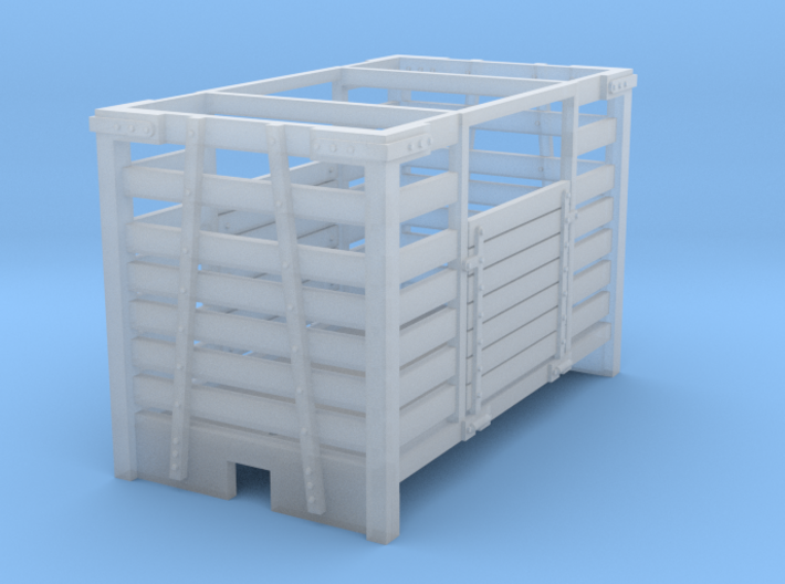 009 open topp cattle wagon 3d printed