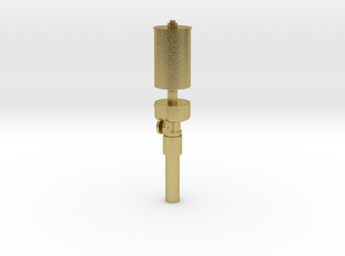 D&amp;RGW Single Chime Steam Whistle 3d printed