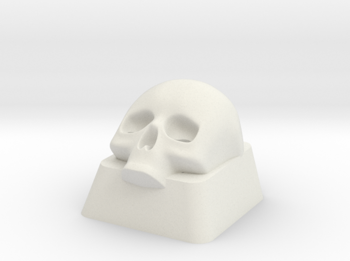 Cherry MX Skull Keycap 3d printed