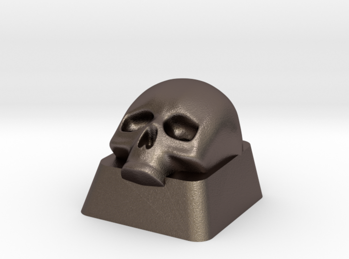 Cherry MX Skull Keycap 3d printed