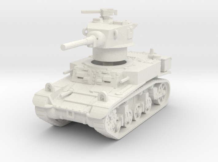 M3A1 Stuart late 1/87 3d printed