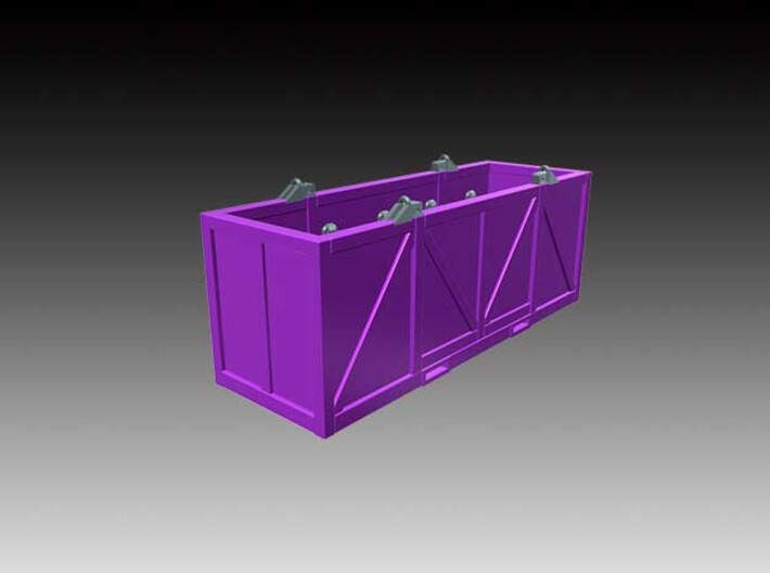 Modex 12 ft drill pipe basket - 1:50 3d printed 