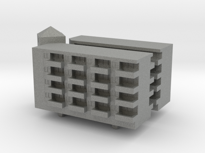 Residential Complex 1/400 3d printed