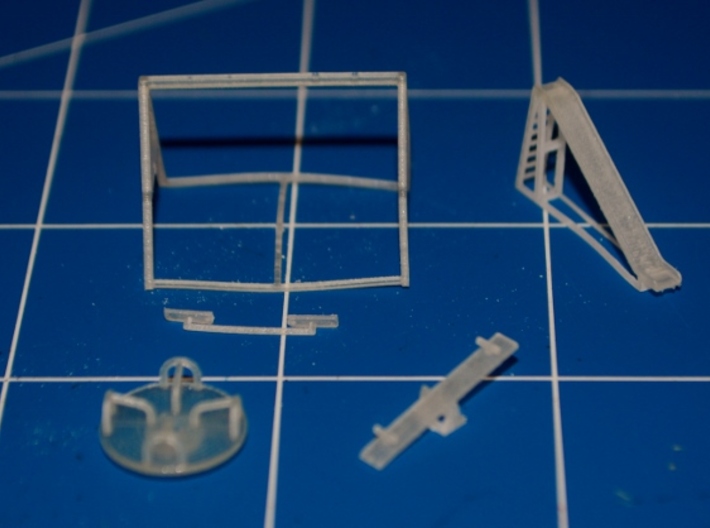 N-Scale Playground Equipment 3d printed Production Sample
