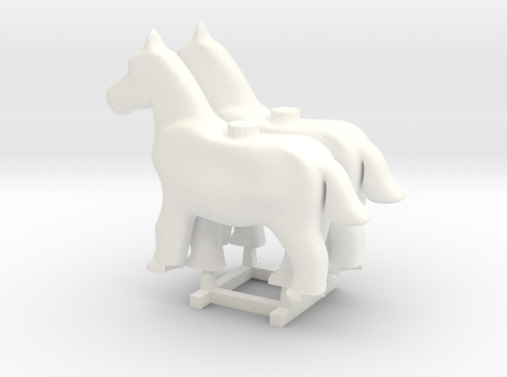 2 x Foal 3d printed