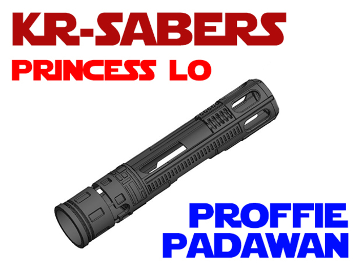KR-Sabers Princess LO - Padawan Chassis Proffie 3d printed