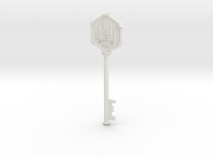 Resident Evil 0 Fire Key 3d printed