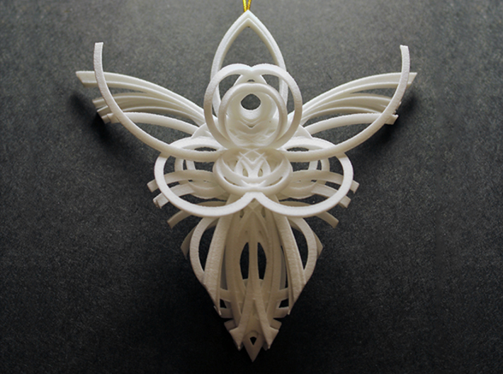 Angel Ornament 6 3d printed