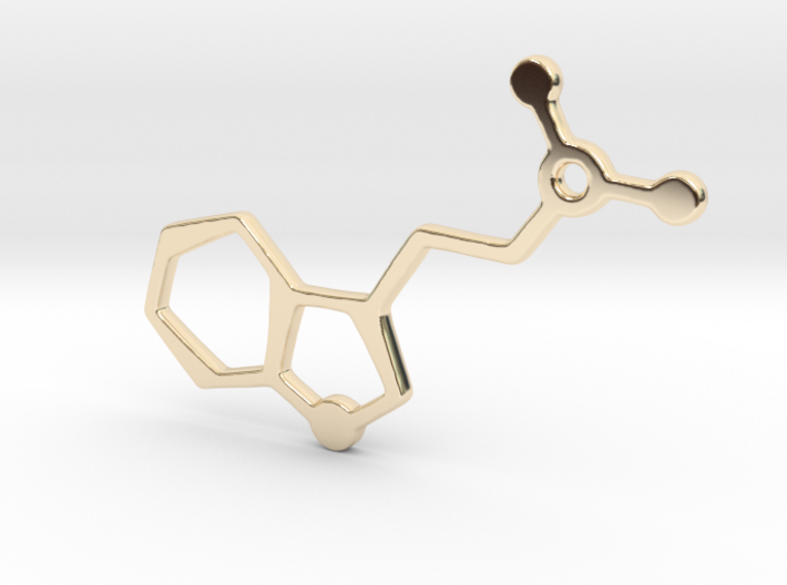 DMT (The Spirit Molecule) 3d printed