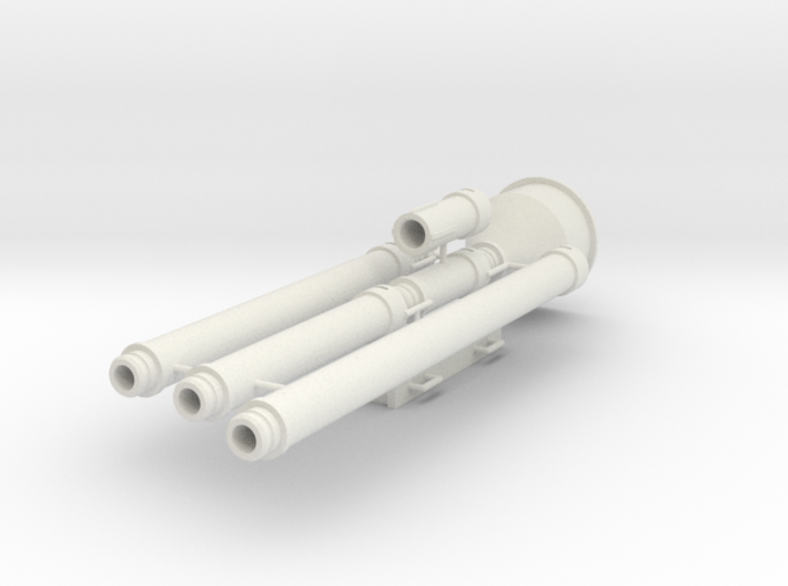 tremie pipe set for 1200mm piles - scale 1/50 3d printed