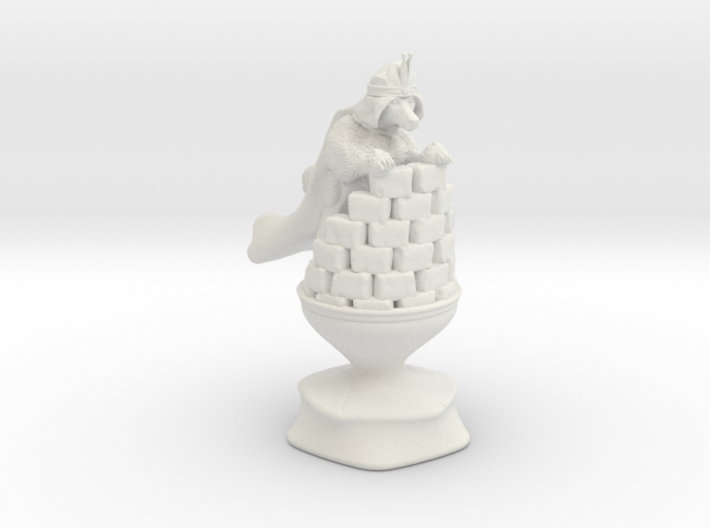 Queen - Dogs Of War Chess Piece 3d printed