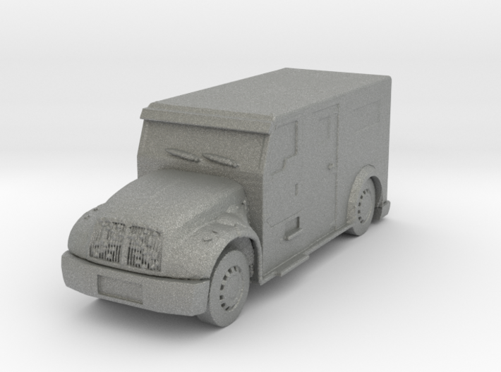 International Armored Truck 1/100 3d printed