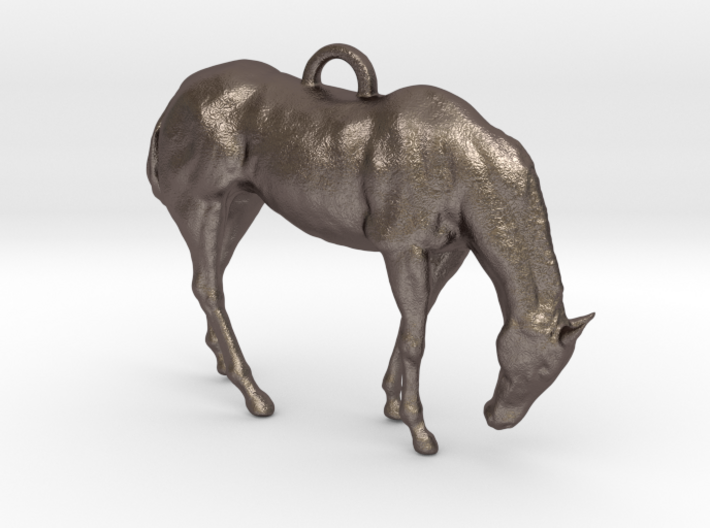 Horse Pendant 3d printed