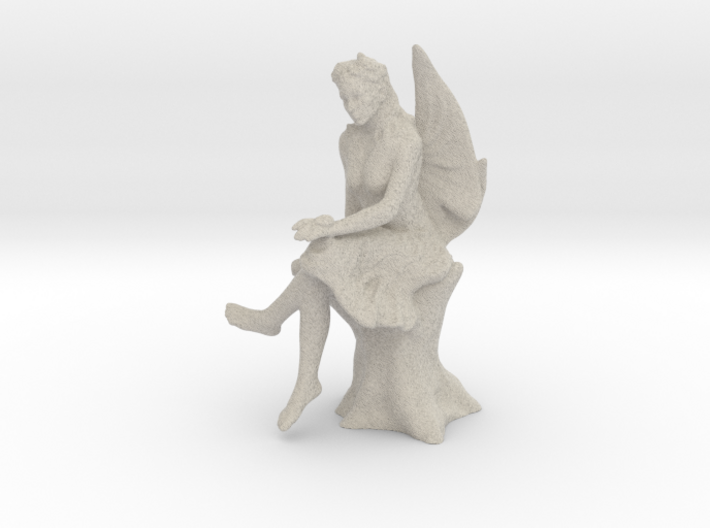 Fairy Pendant 3d printed
