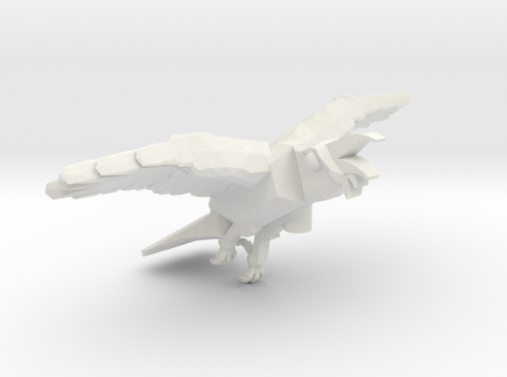 Raven In Flight 1:6 Scale 3d printed