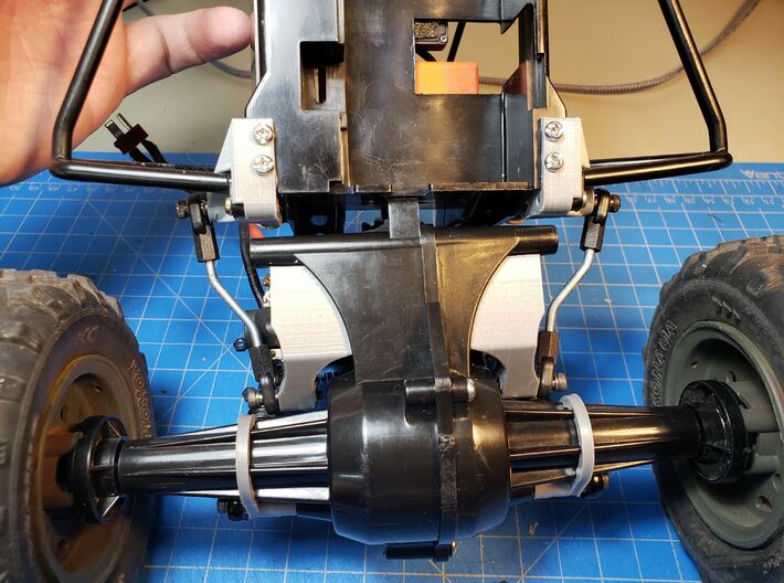 Rear 4 link Suspension 4 Grasshopper/Hornet 3d printed 