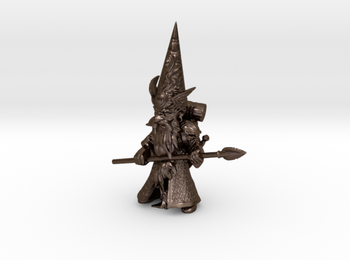 18&quot; Guardin'Gnome with Spear 3d printed