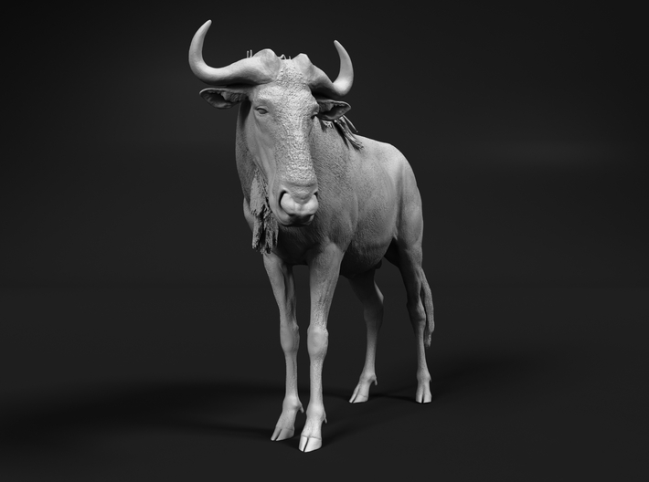 Blue Wildebeest 1:24 Standing Male 3d printed