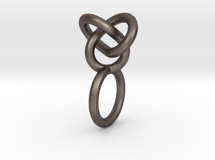 knot ring_series 1 3d printed