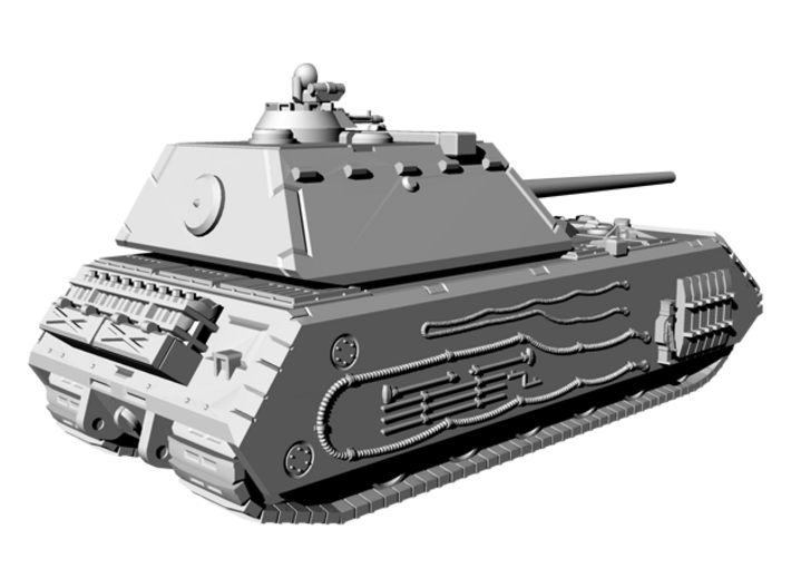 1/144 WWII German Maus Krupp Battle Ready Version 3d printed 